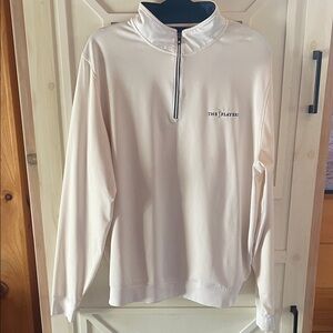 Foot Joy Men’s Cream Quarter-Zip Pullover